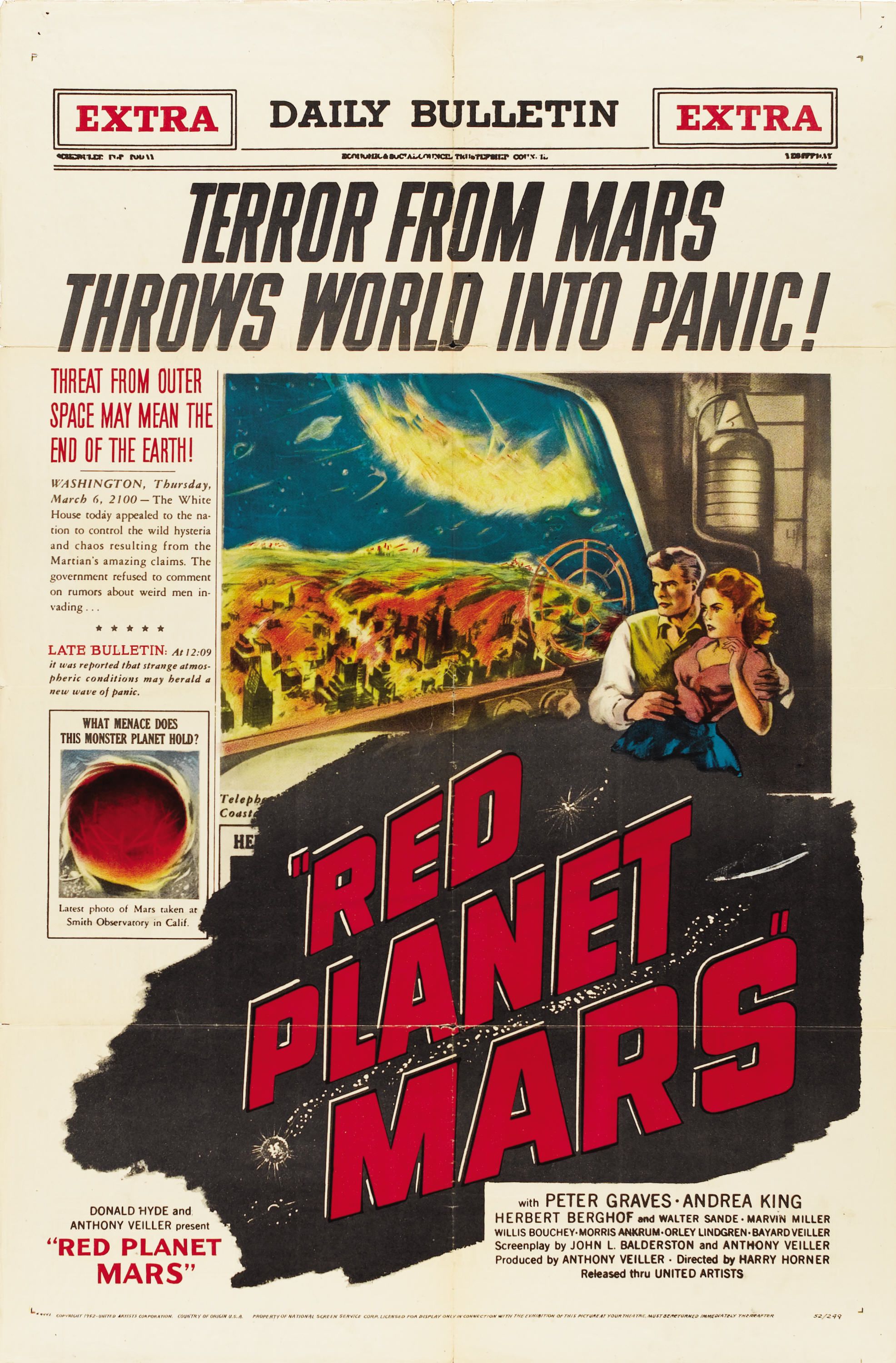 Red Planet Mars - Film (1952) - SensCritique