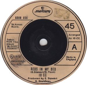 Reds in My Bed (Single)