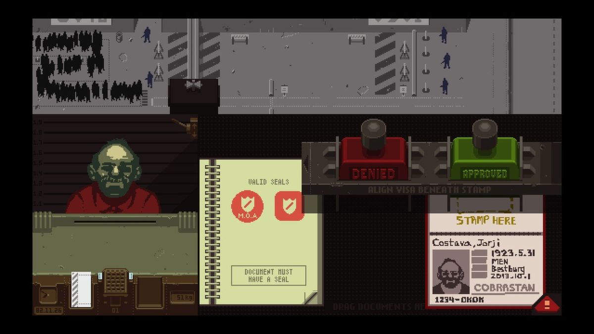 ps vita papers please game