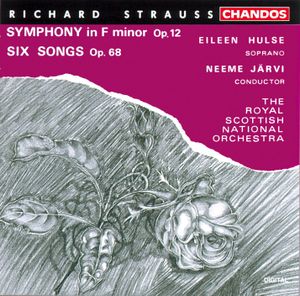 Symphony in F minor, op. 12 / Six Songs, op. 68