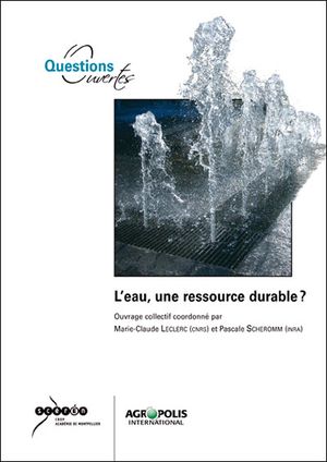 L'eau, une ressource durable ?