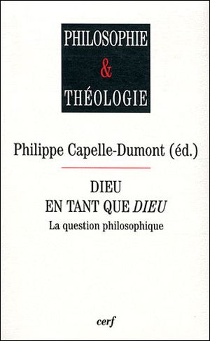 Dieu en tant que dieu : la question philosophique