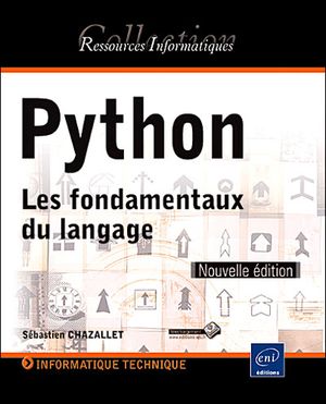 Python les fondamentaux du langage