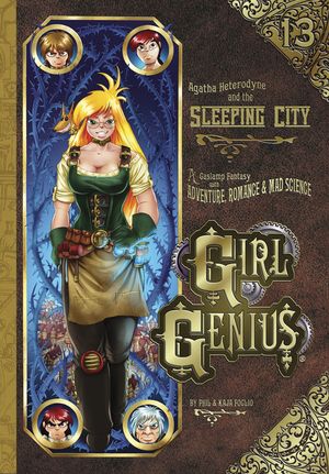 Agatha Heterodyne & The Sleeping City - Girl Genius, tome 13