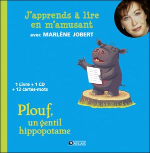 Plouf, un gentil hippopotame !