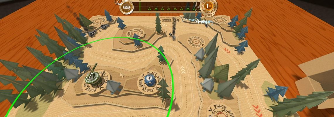 Cover War in a Box: Paper Tanks