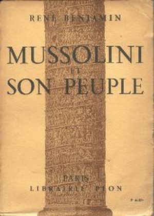 Mussolini et son peuple