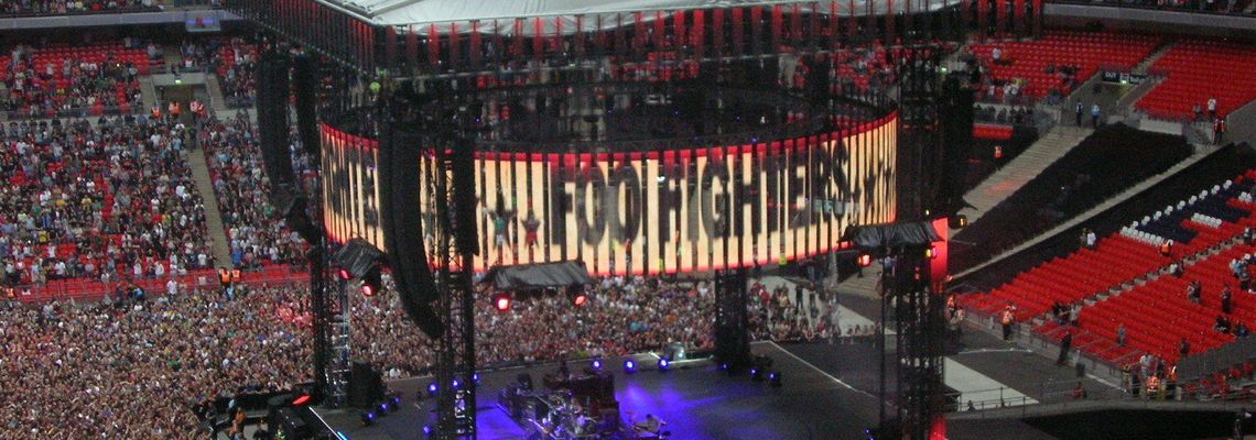 Cover Foo Fighters : Live at Wembley Stadium