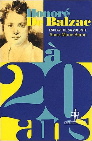 Honoré de Balzac à 20 ans