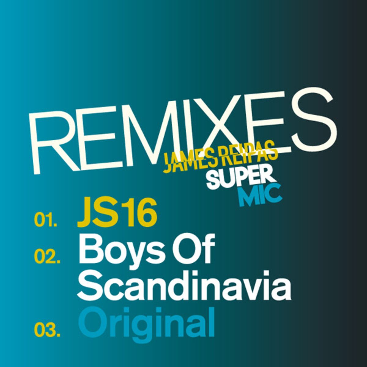 Super Mic Remixes (Single) - James Reipas - SensCritique