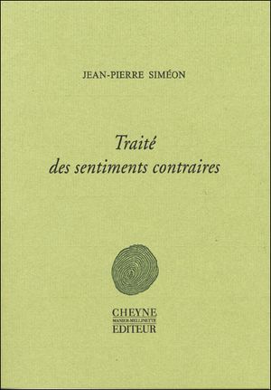 Traité des sentiments contraires