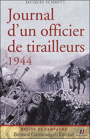 Journal d'un officier de tirailleur 1944