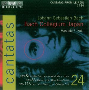 Cantatas, Volume 24