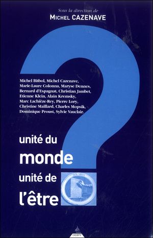 Unité du monde, unité de l'être