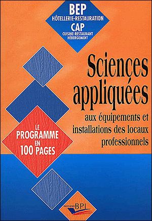 Sciences appliquees aux equipements et installations de loca