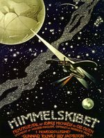 Affiche Le vaisseau dans le ciel