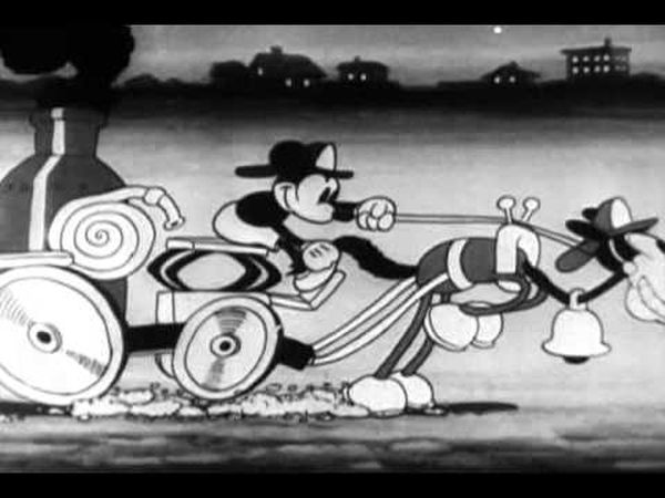 Mickey Mouse - Combattant du feu