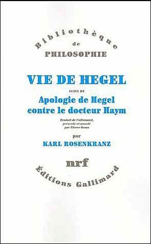 Vie de Hegel