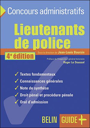 Concours de lieutenants de police