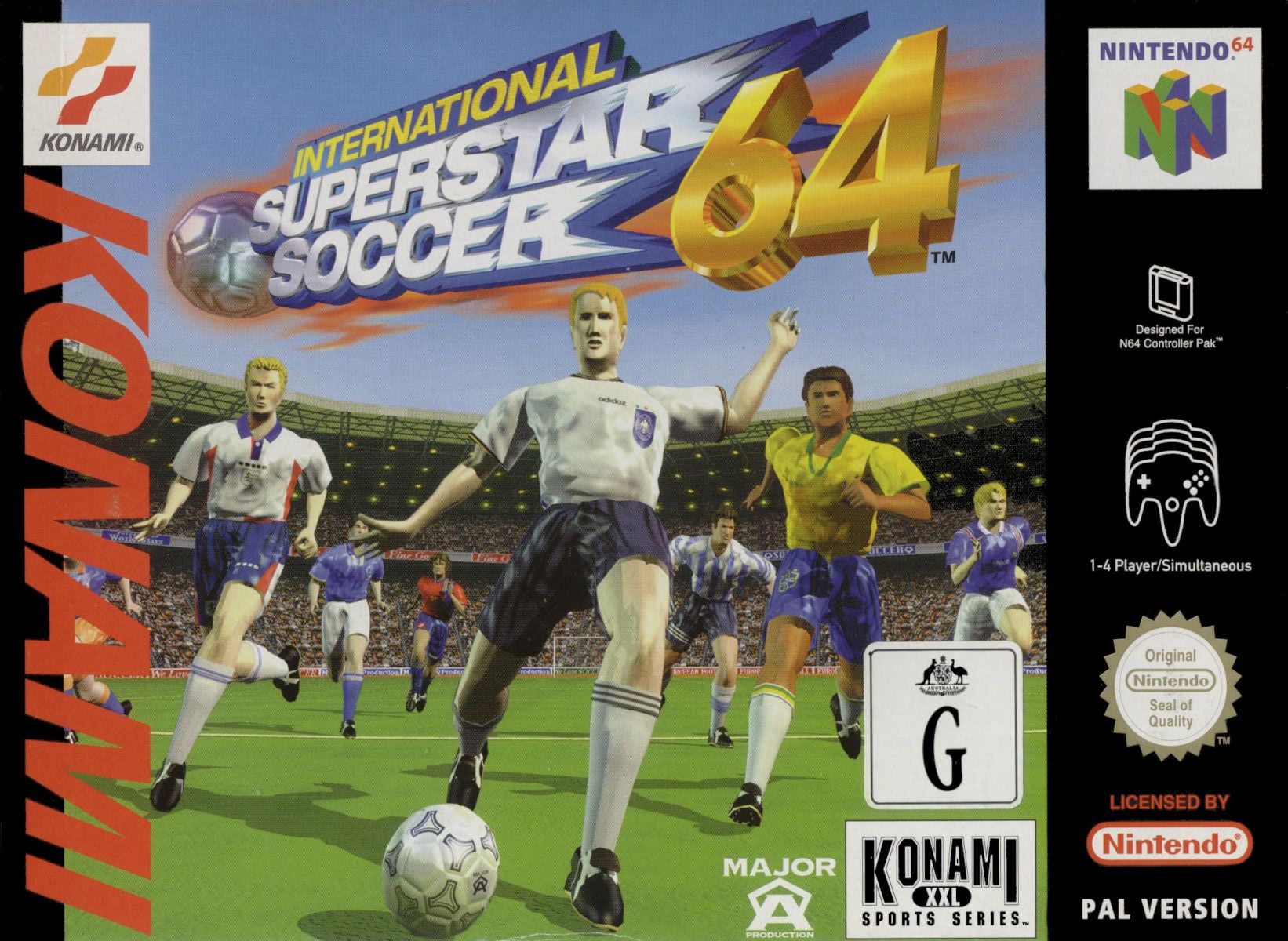 International Superstar Soccer 64 (1997) - Jeu vidéo - SensCritique