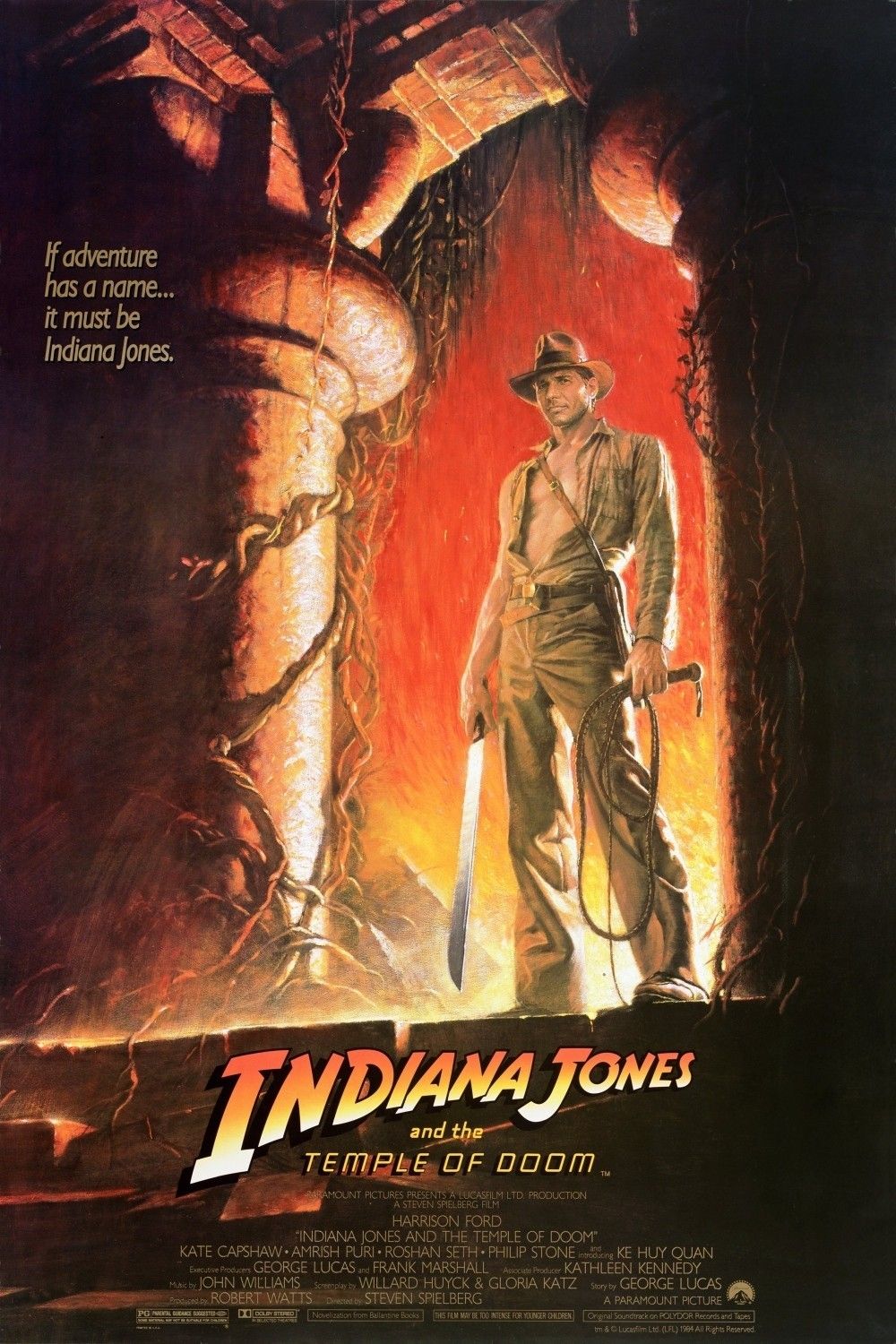 Affiches Posters Et Images De Indiana Jones Et Le Temple