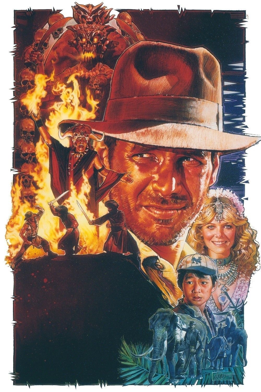 Indiana Jones Et Le Temple Maudit Film Complet Affiches, posters et images de Indiana Jones et le Temple... (1984)