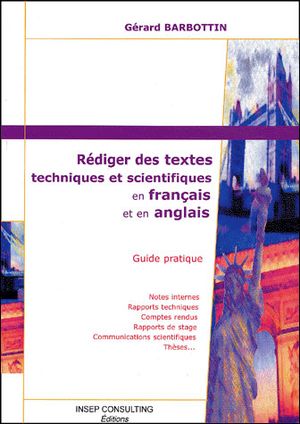 Rédiger des textes scientifiques et techniques en français et en anglais