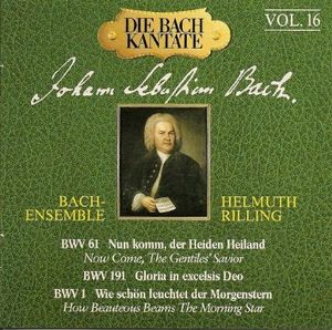 Die Bach-Kantate, Volume 16: BWV 61, 191, 1