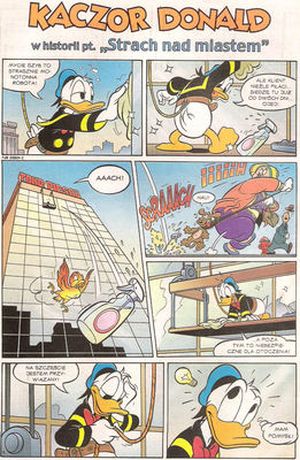 Peur sur la ville - Donald Duck