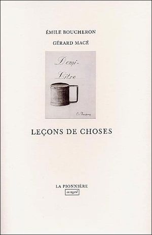 Leçons de choses