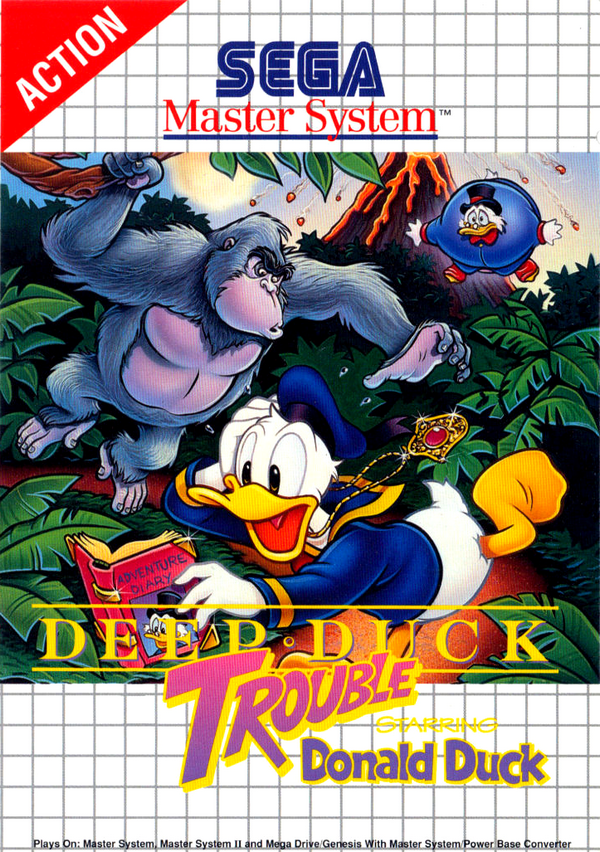 Deep Duck Trouble starring Donald Duck