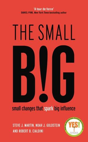 The small BIG: small changes that spark big influence