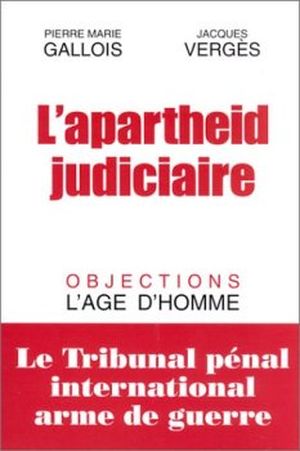 L'apartheid judiciaire