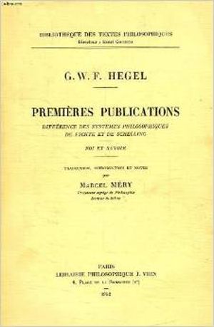 Premières publications