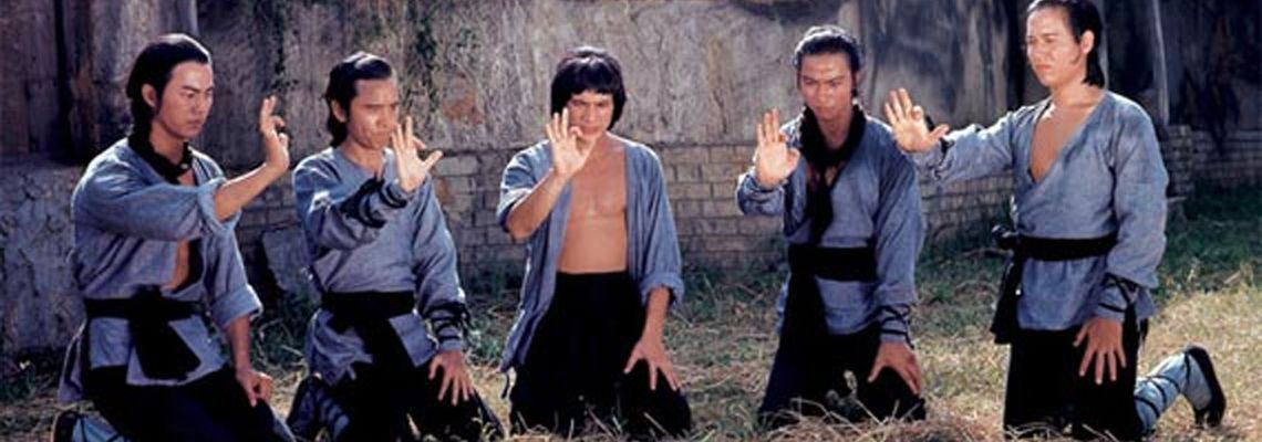Cover 5 maîtres de Shaolin