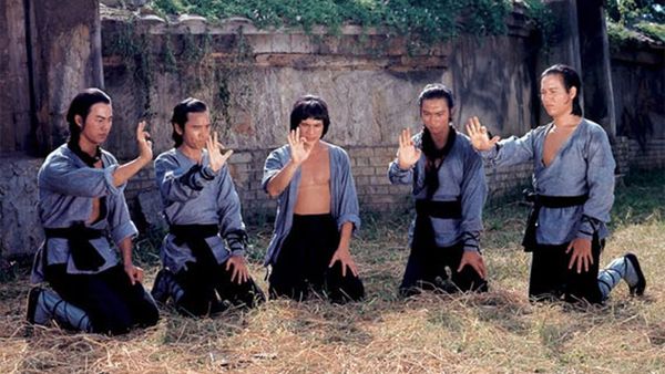 Les Cinq Maîtres de Shaolin