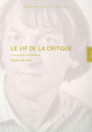 Le vif de la critique