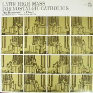 Latin High Mass for Nostalgic Catholics