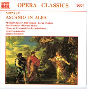 Ascanio in Alba: Act II, Scene I. Aria "Spiega il desio, le piume"