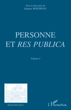 Personne et res publica