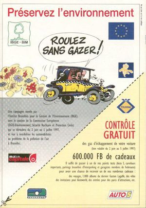 Gaston : Roulez sans gazer ! (hors-série)