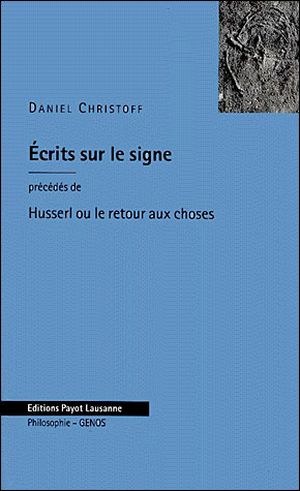 Ecrits sur le signe