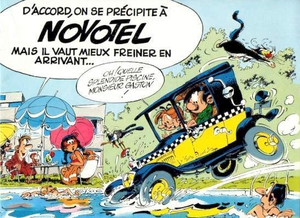 Gaston : Gaston au Novotel (hors-série)