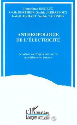 Anthropologie de l'electricite