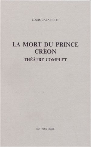 La mort du prince Créon