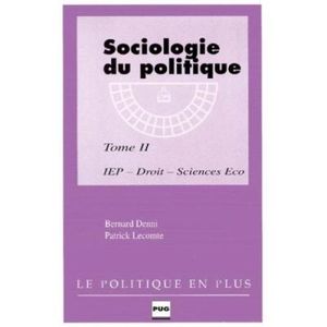 Sociologie du politique,2