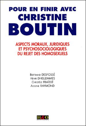 Pour en finir avec christine boutin