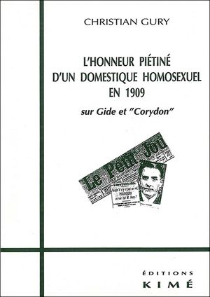 Honneur pietine d'un domestique homosexuel en 1909