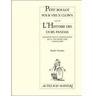 Petits boulots pour vieux clowns histoire des ours panda