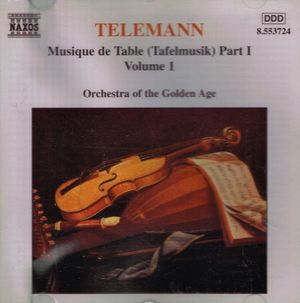 Musique de Table (Tafelmusik), Part I, Volume 1